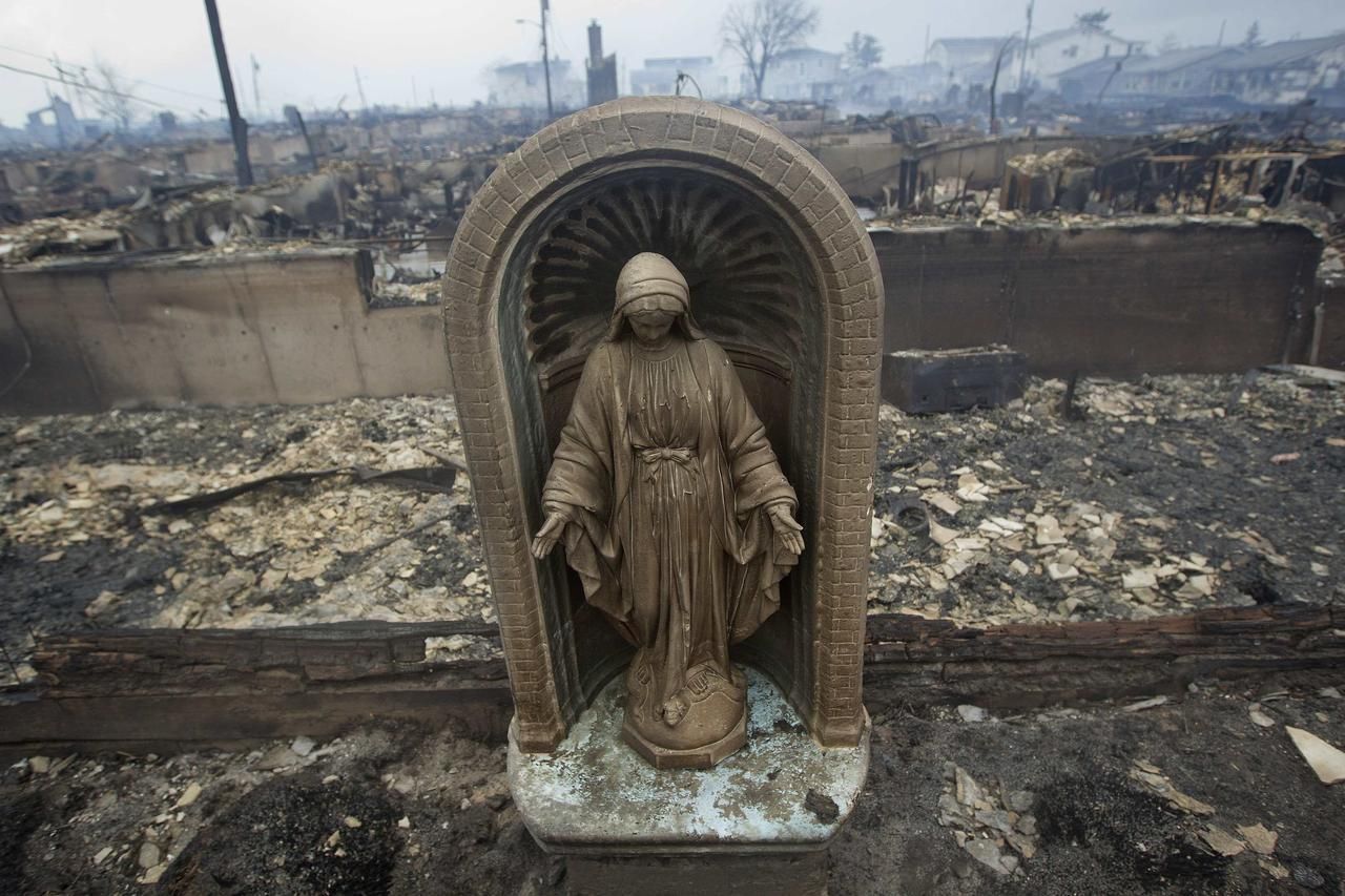 Foto: Bouře Sandy řádí na východním pobřeží USA