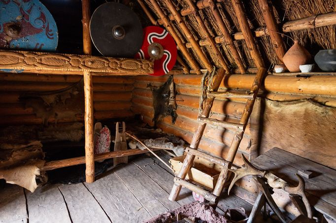 Polsko, skanzen Wolin u Štětína