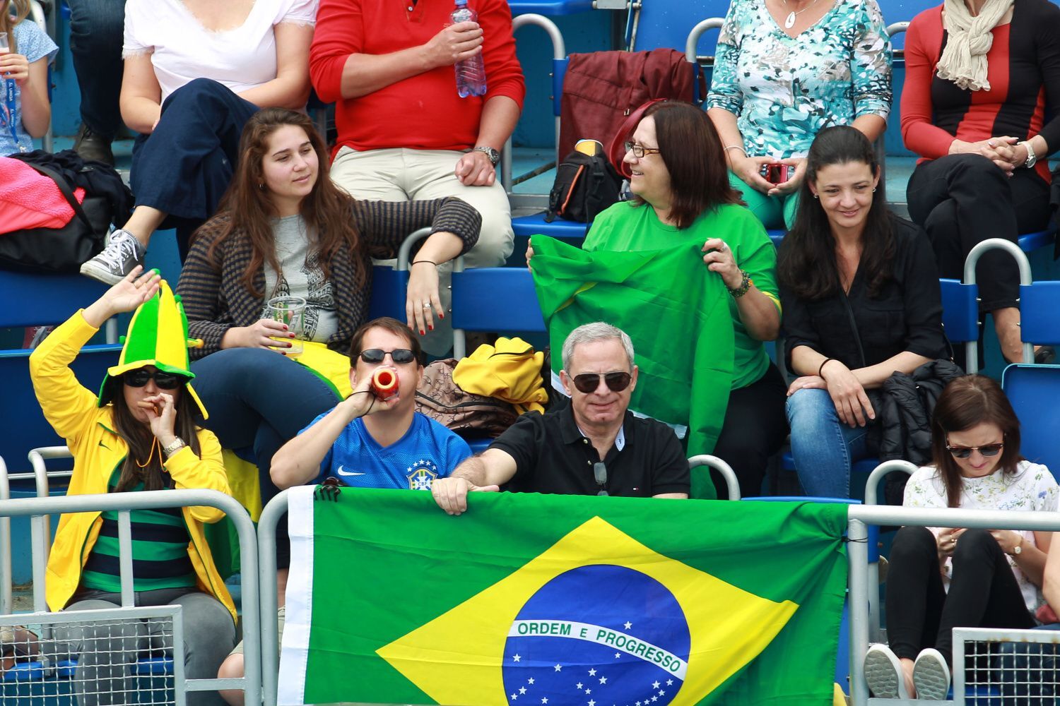 Plážový volejbal, Prague Open 2015: brazilští fanoušci