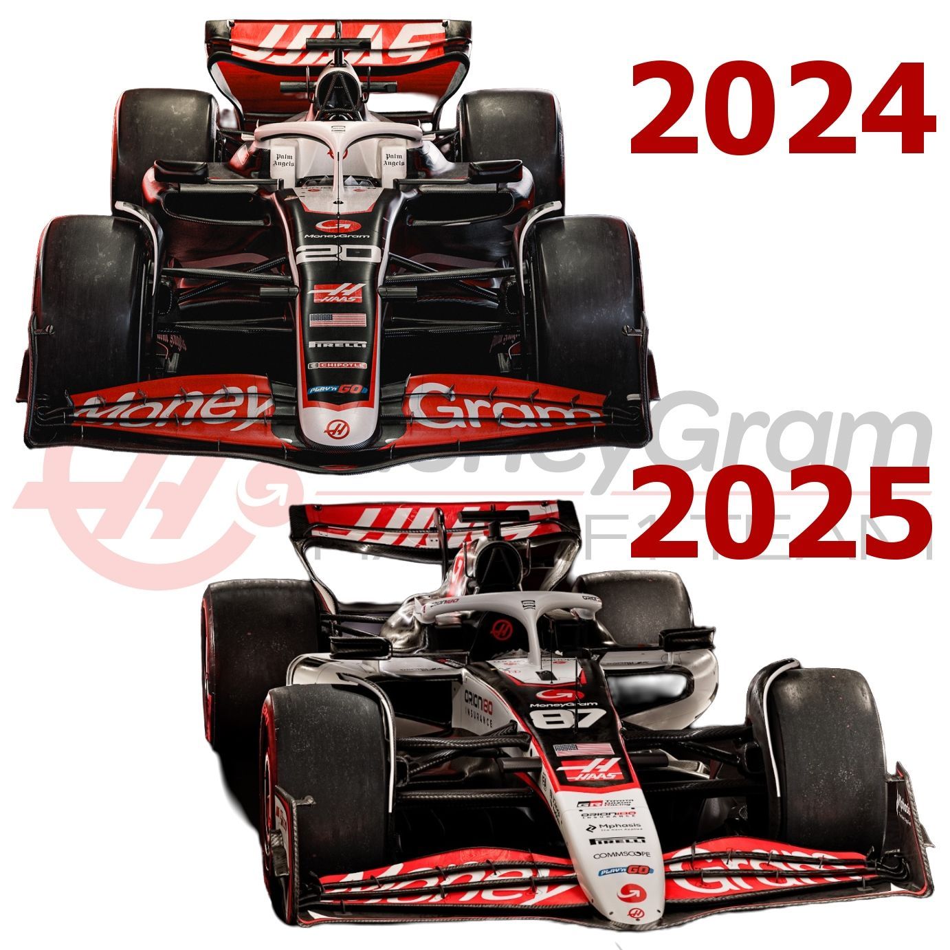 F1 2024 vs. 2025