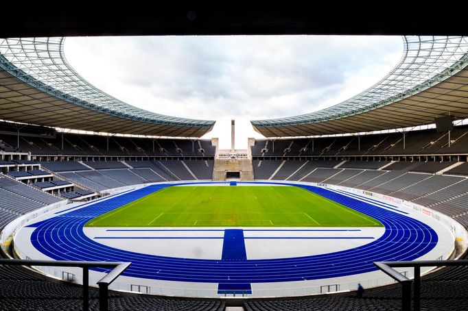 Hitlerův olympijský stadion v Berlíně