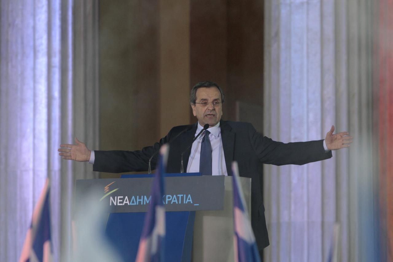 Antonis Samaras, lídr řecké Nové demokracie