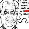 Zeman Hovory z Lán kresba