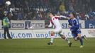 Fotbal, Gambrinus liga, Olomouc - Slavia: Martin Doležal (vpravo)