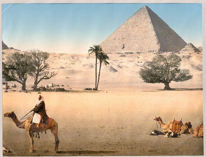 Egypt 1898 - 1905 na fotkách. Z kolekce fotochromových tisků Library of Congress