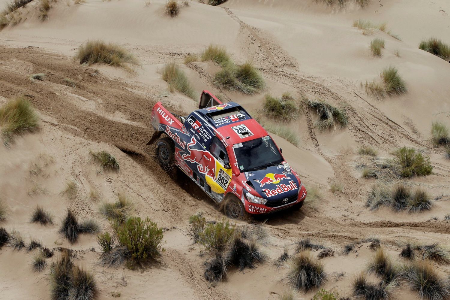 Rallye Dakar, 7. etapa: Giniel de Villiers, Toyota