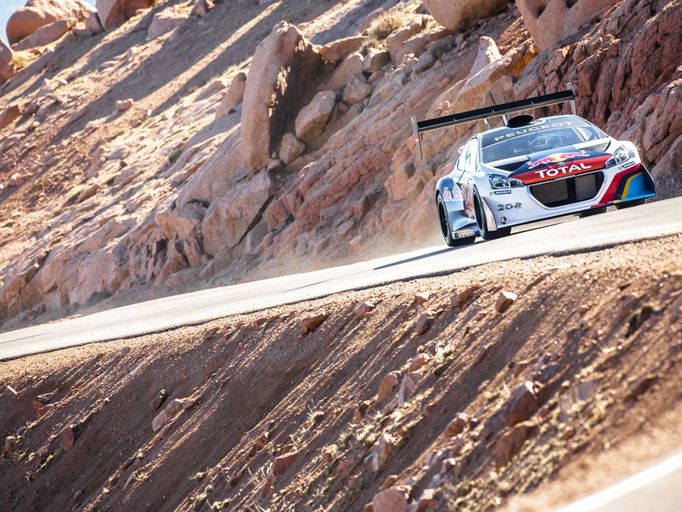 Pikes Peak 2013: Sébastien Loeb, Peugeot 208 T16 Pikes Peak