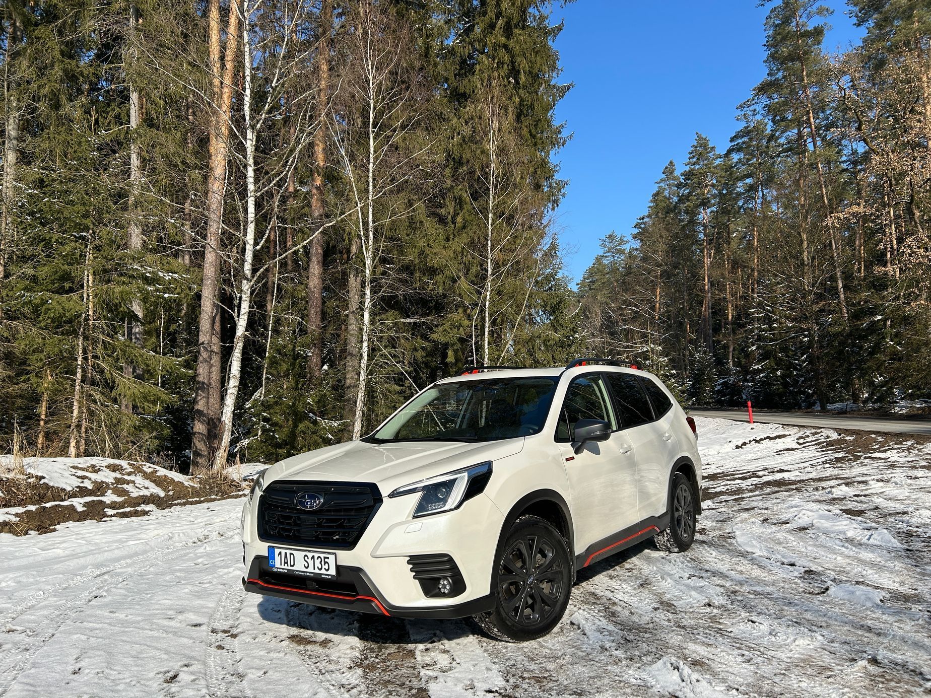 Subaru Forester reportáž Bělá pod Bezdězem 2025