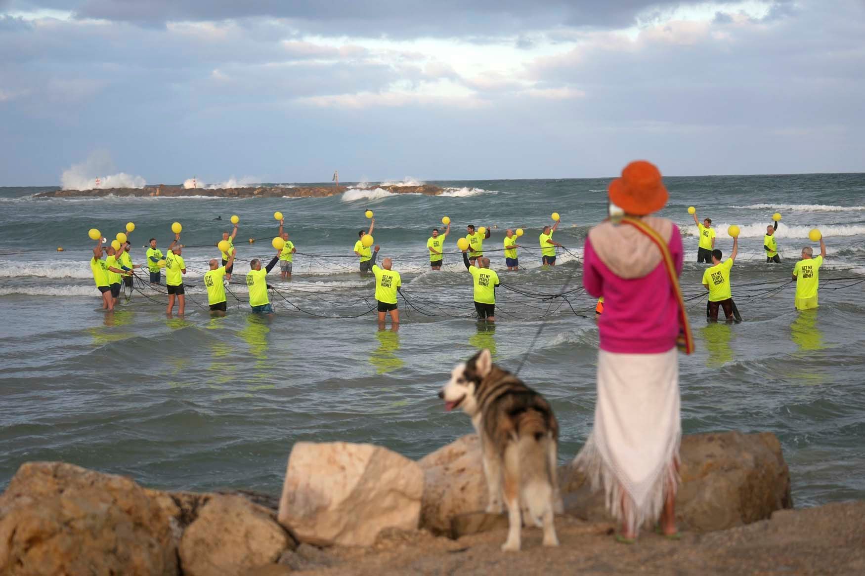 Gaza, Izrael, rukojmí, protest, pomoc, potraviny