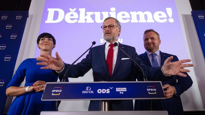 Jak budoucí vláda přistoupí k V4? Petr Fiala bude pod tlakem z několika stran; Zdroj foto: Lukáš Bíba