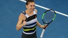 Simona Halepová na Australian Open 2019