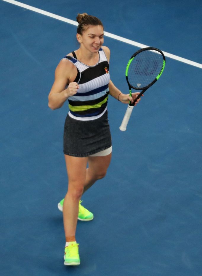 Simona Halepová na Australian Open 2019