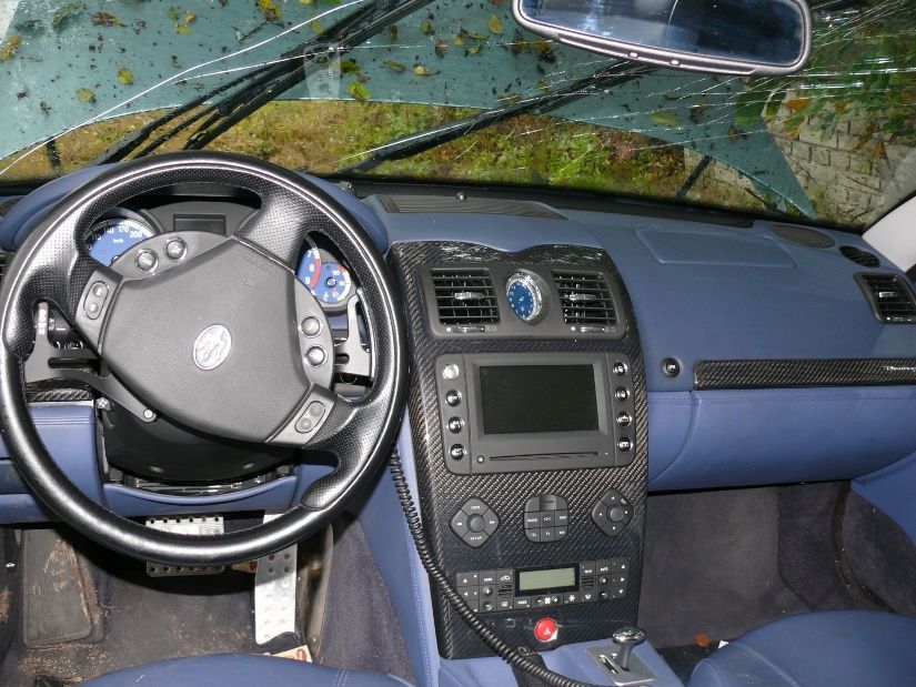 Zbořené maserati za 3 miliony