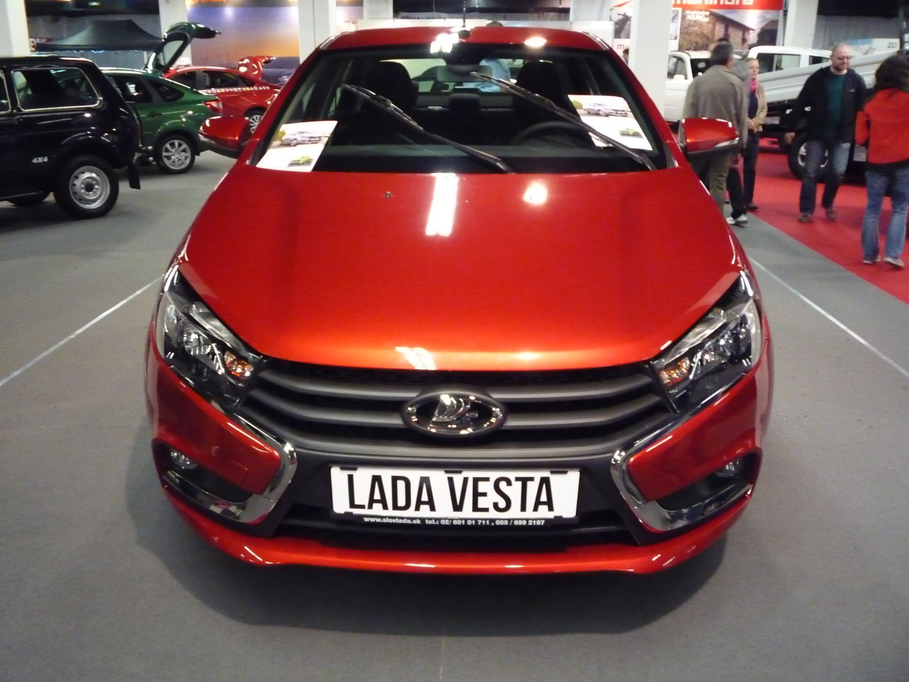 Lada Vesta Autosalon Bratislava 2017
