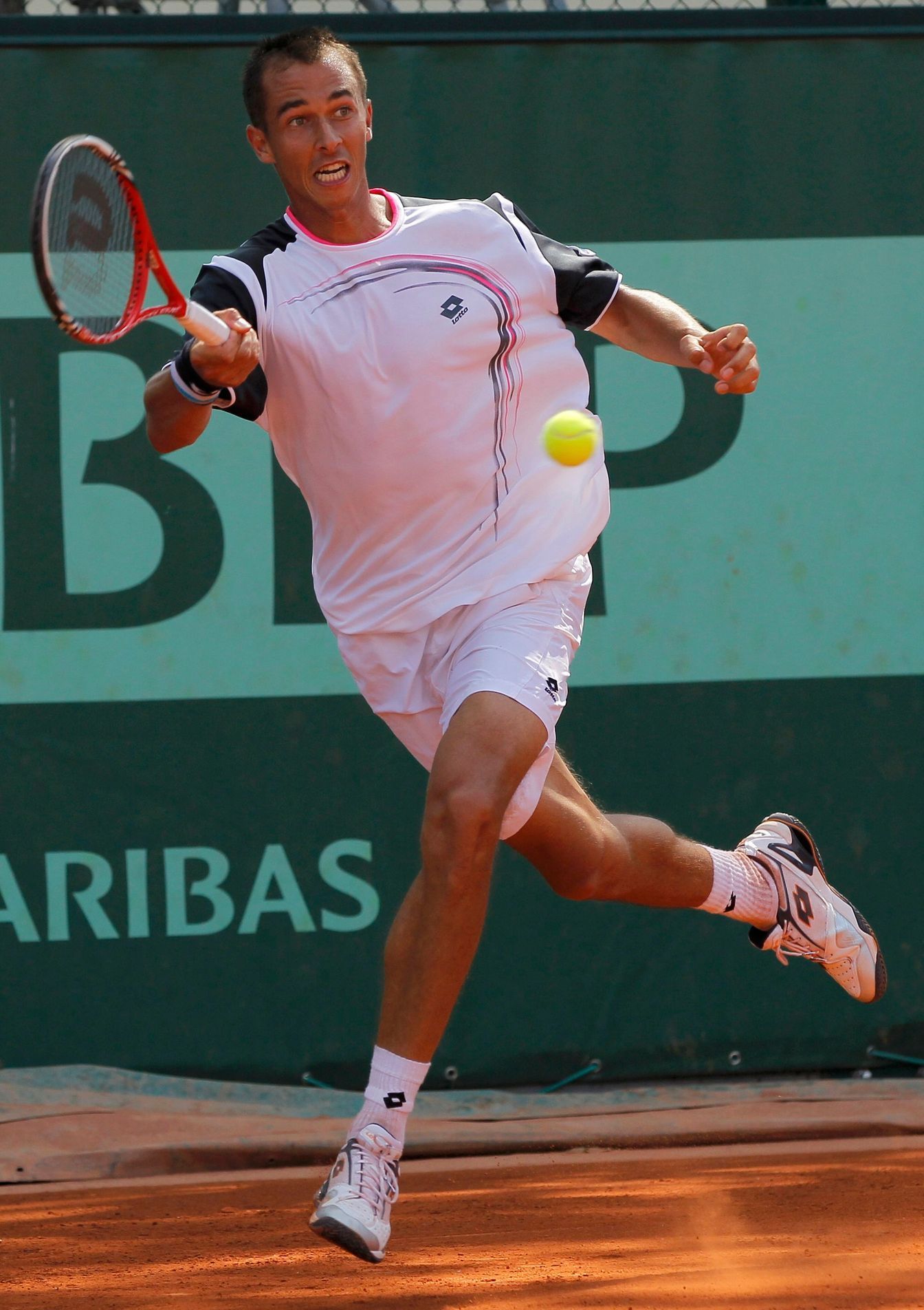 Lukáš Rosol na French Open 2012