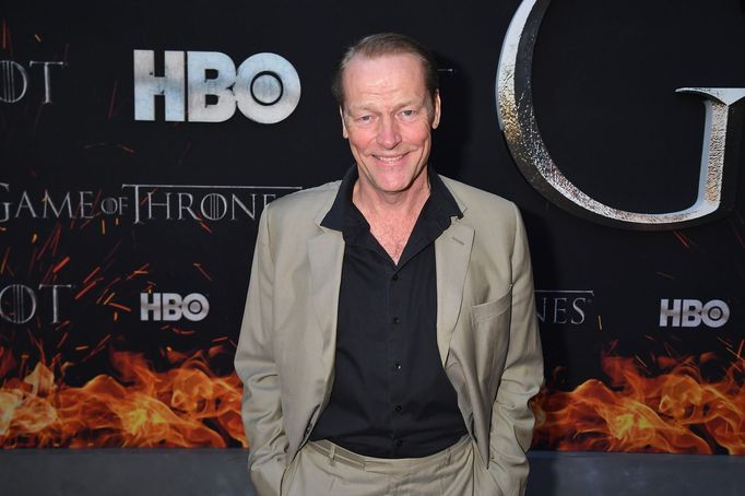 Iain Glen (Ser Jorah Mormont).