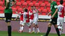 Fotbal, Gambrinus liga, Slavia - Jablonec: radost Slavie