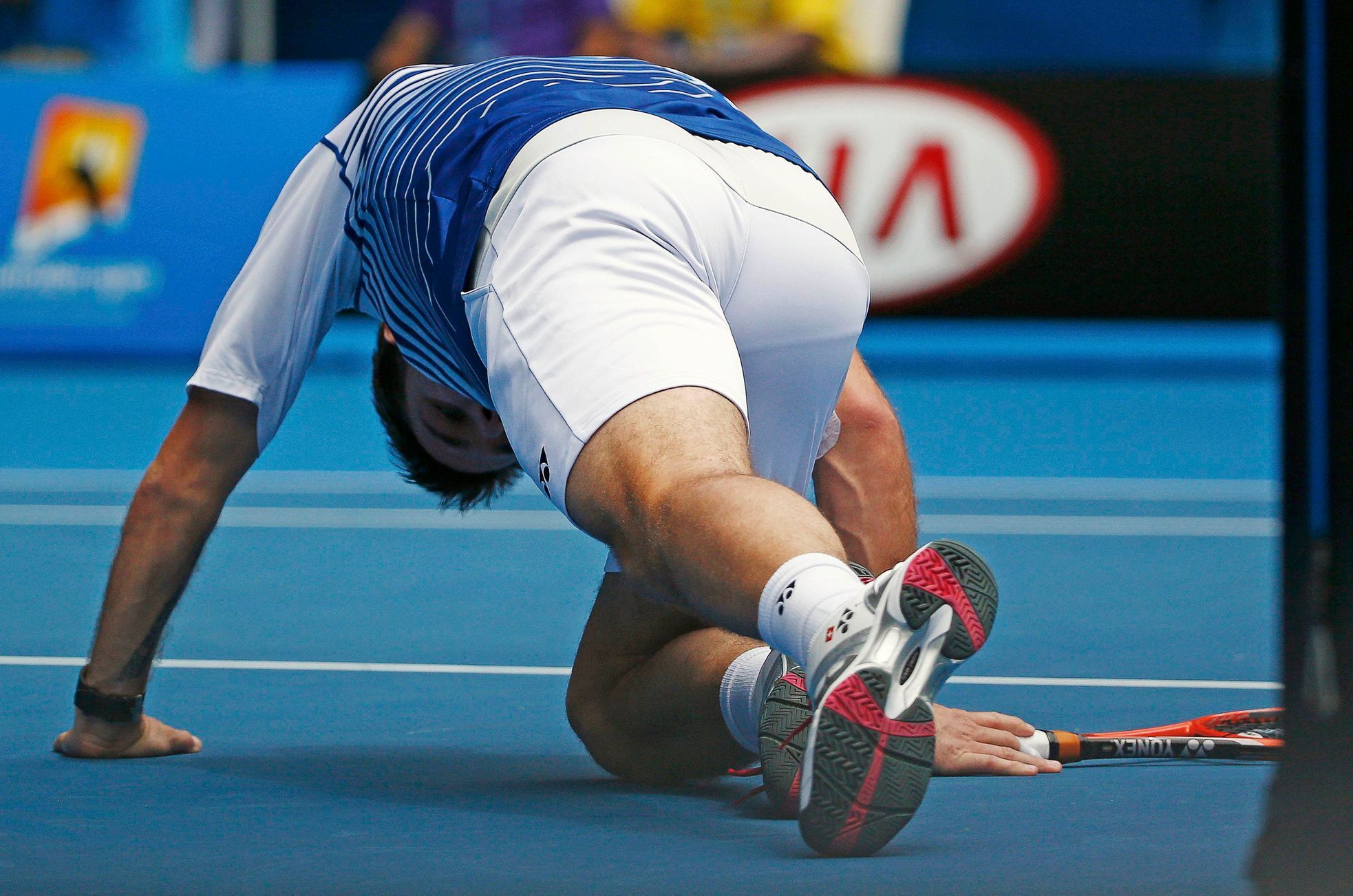 Švýcar Stan Wawrinka v prvním kole Australian Open