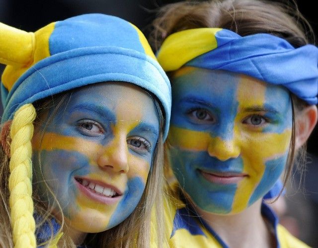 Euro 2008: Švédská fanynka