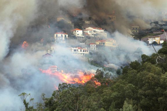 Záběr z Funchalu.
