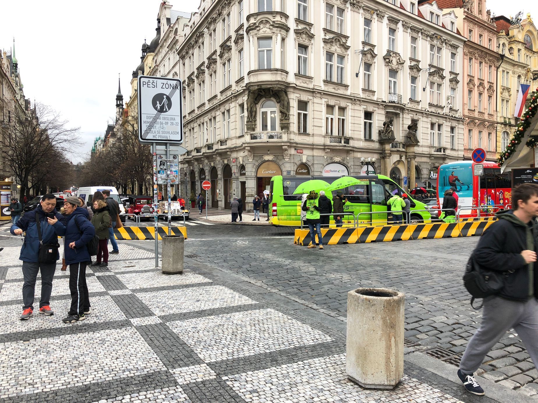 Bezpečnostní opatření v Praze