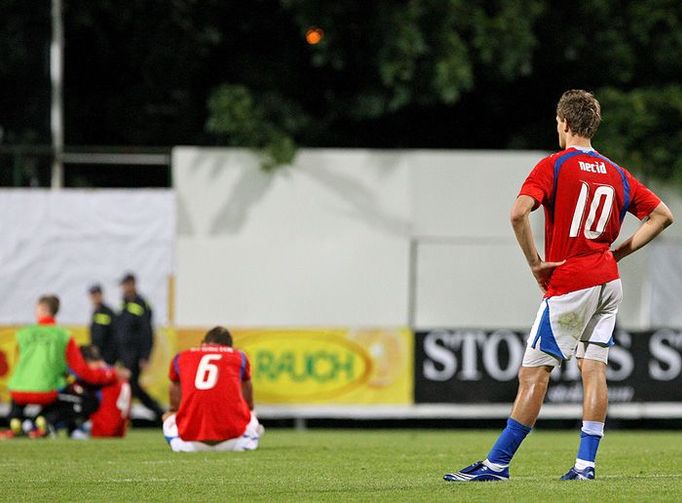 Český smutek na konci utkání. Němci vstřelili gól v předposlední minutě prodloužení.