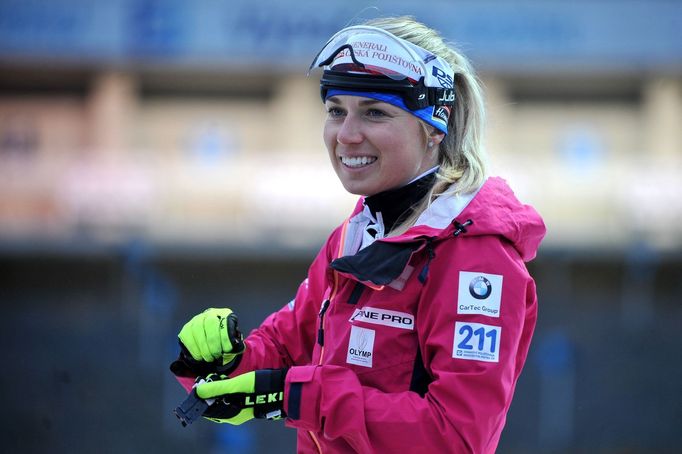 Biatlon, trénink Nové Město na Moravě, Světový pohár, Eva Puskarčíková