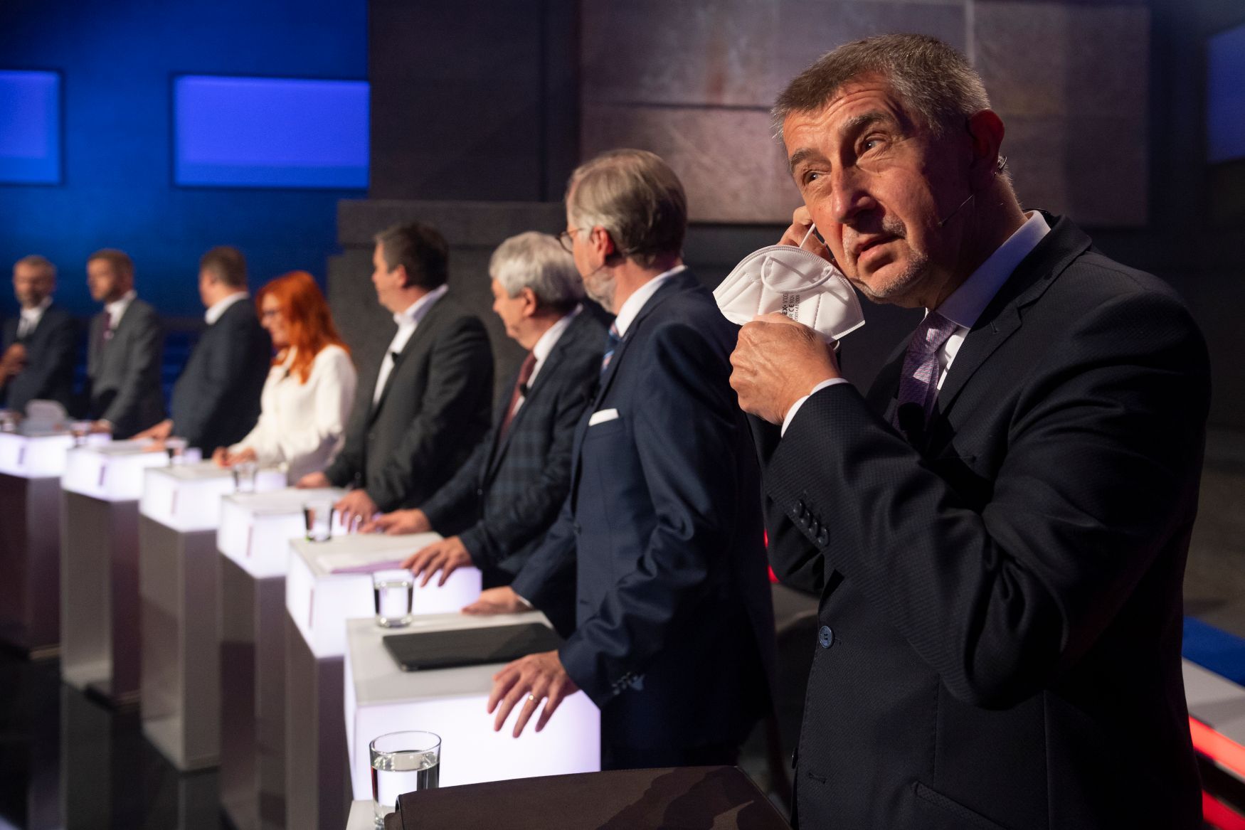 Andrej Babiš, superdebata, parlamentní volby