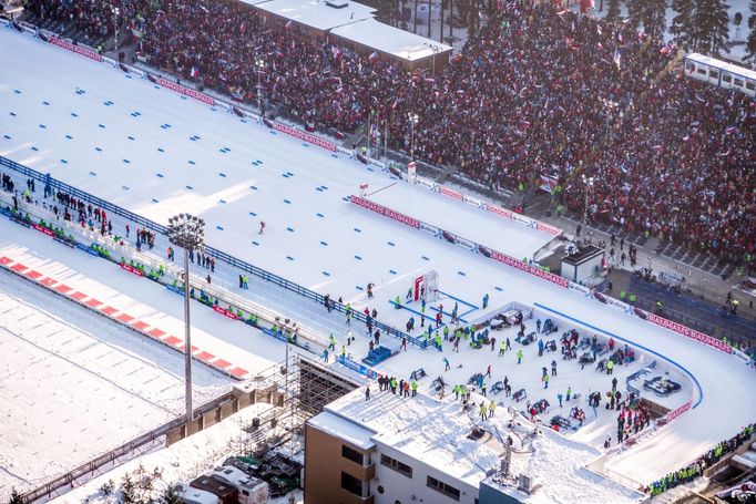 Biatlon, SP NMNM,sprint M: Vysočina arena