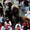 Běh s býky ve Španělsku