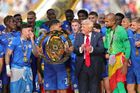 "Byl jsem zmatený." Trump perlil na finále klubů, hráči Chelsea nechápali, co se děje