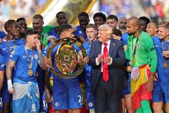 "Byl jsem zmatený." Trump perlil na finále klubů, hráči Chelsea nechápali, co se děje