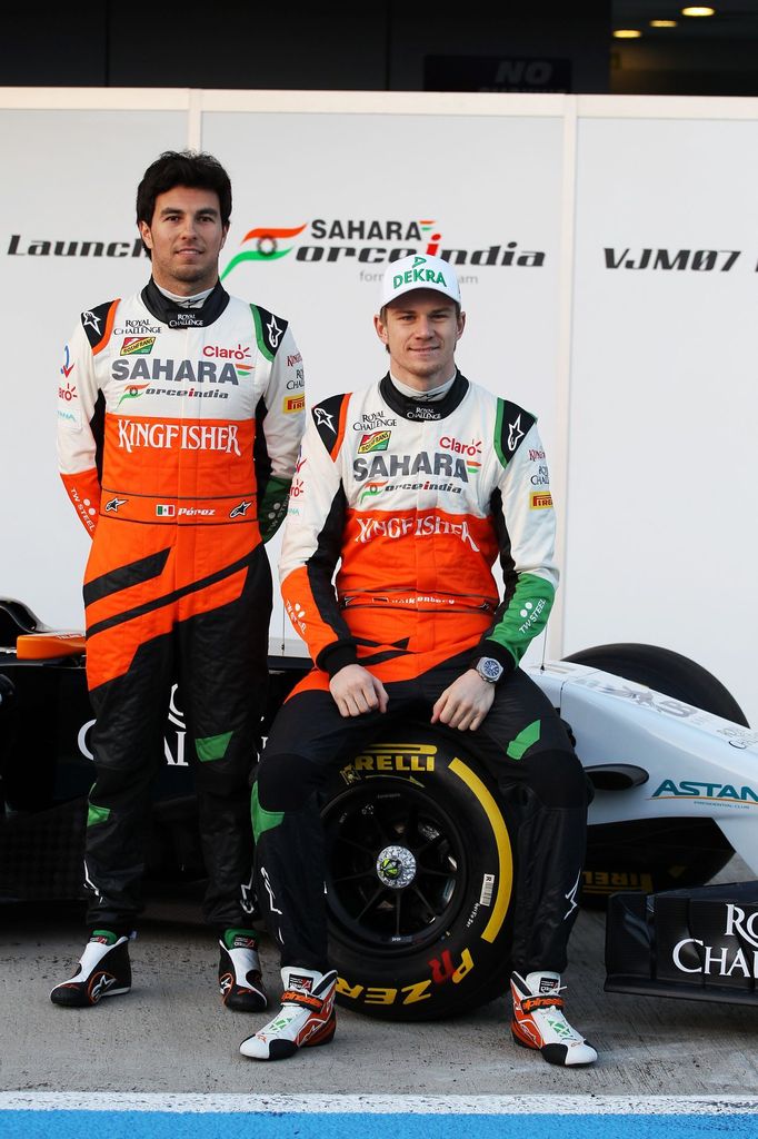 F1: Sergio Pérez a Nico Hülkenberg, Force India VJM07