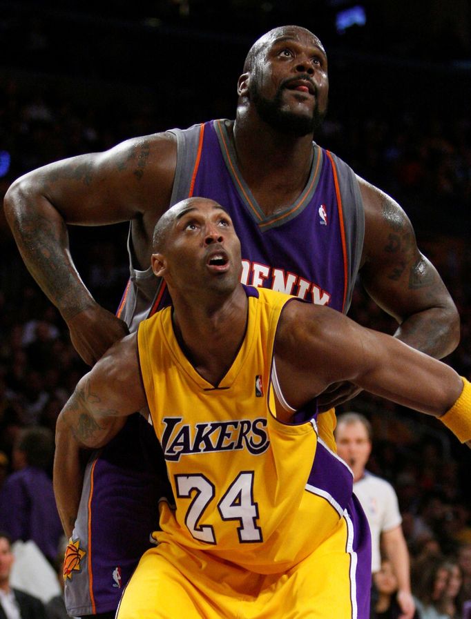 Kobe Bryant a Shaquille O´Neal (2009)