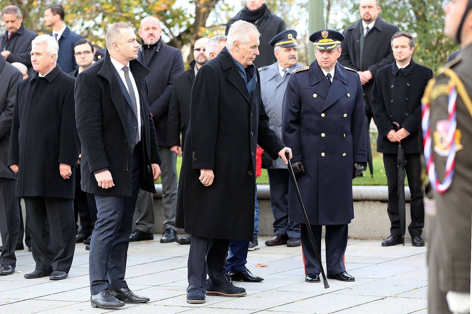Pietní akt na Vítkově 28.10.2017