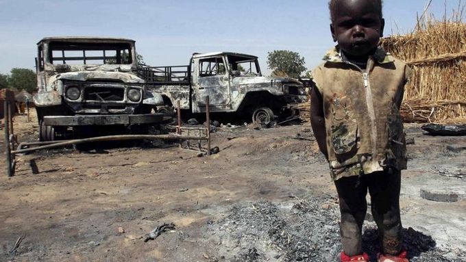 Jsou opravdu děti, které chtěla dovézt společnost Zoe´s Ark do Francie, sirotci? (Na snímku chlapeček ve východním Čadu - ilustrační foto)