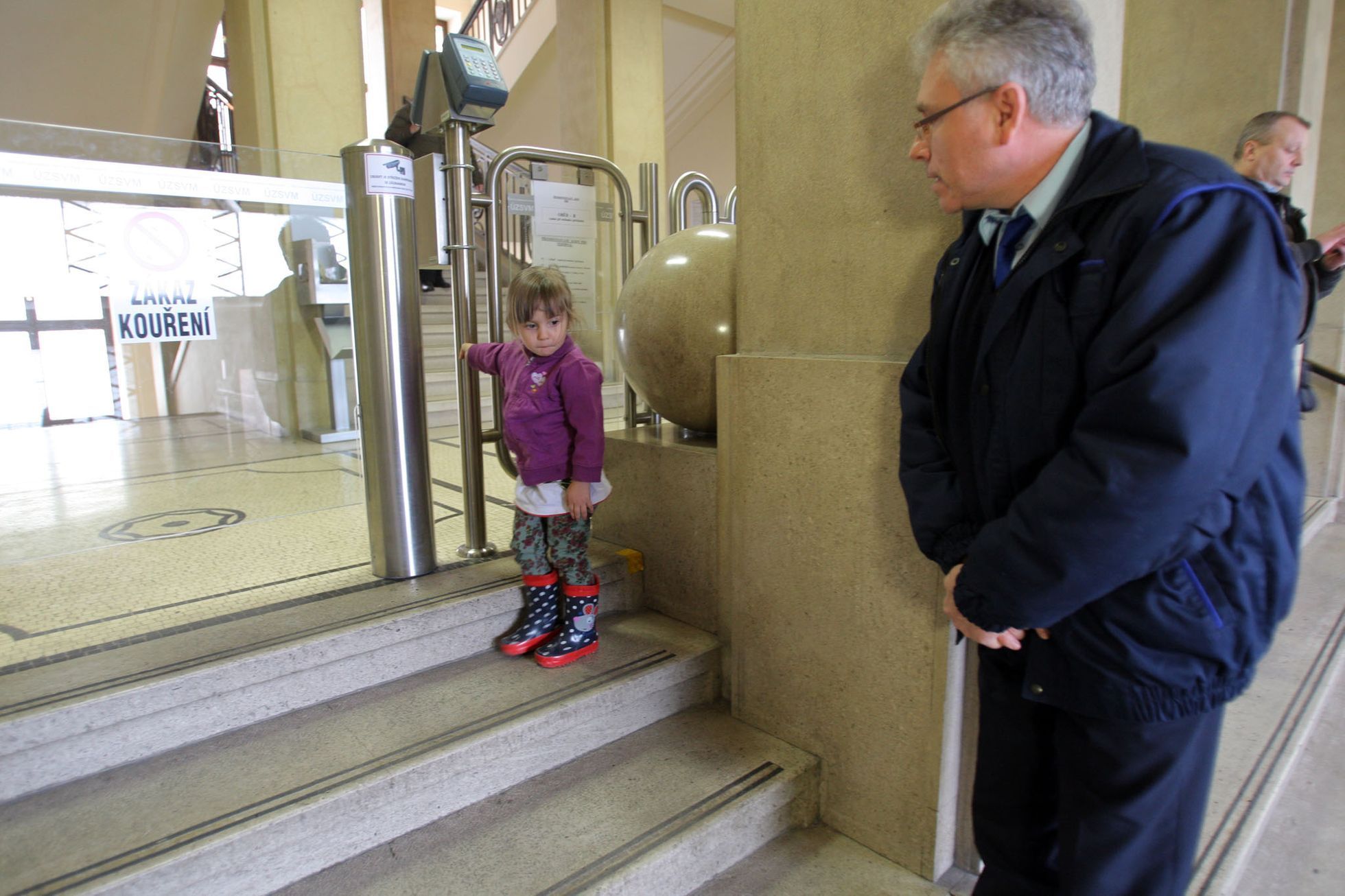 Demonstranti z Kliniky na ÚZSVM