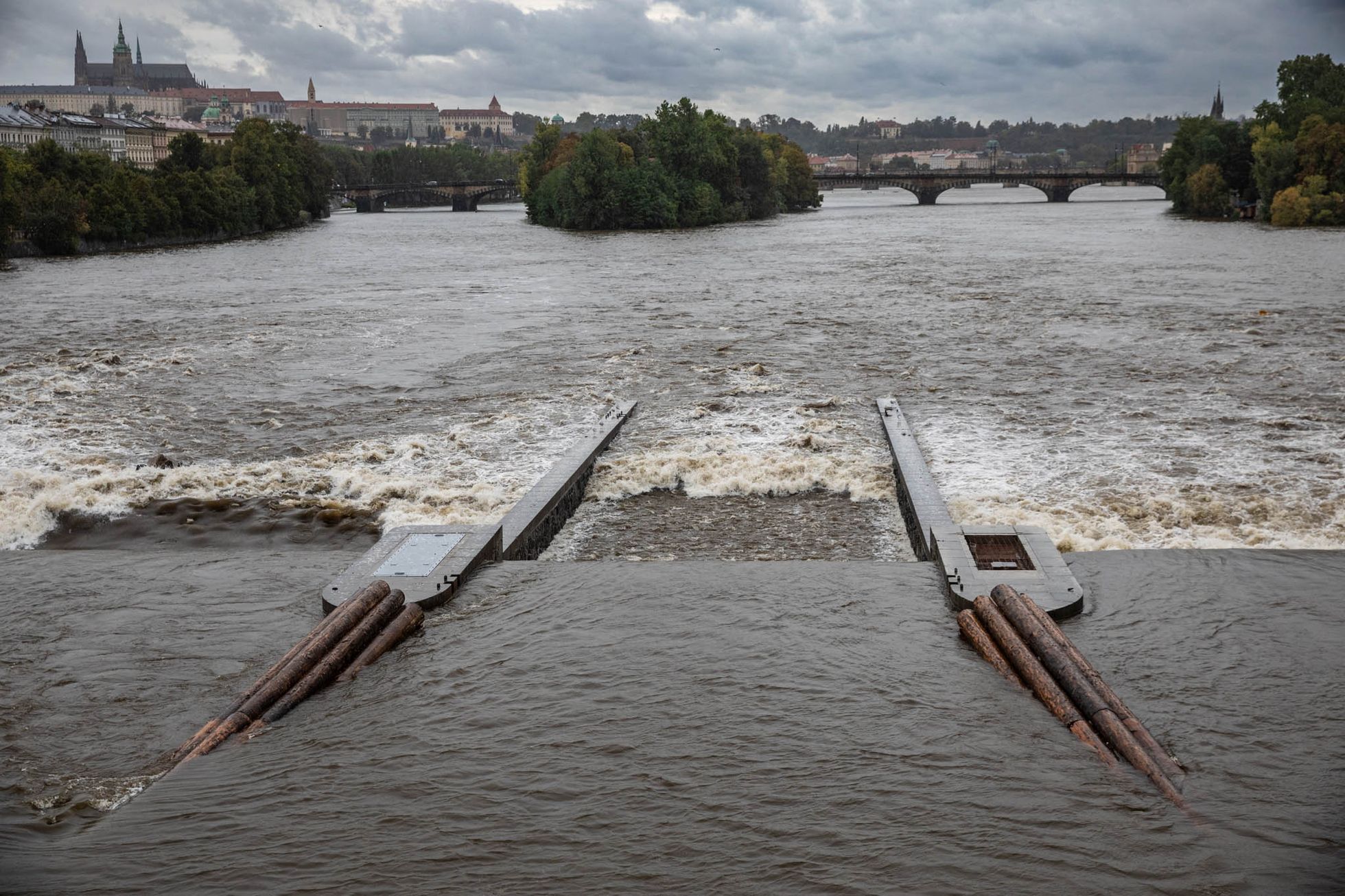 povodně 2024, Praha, Vltava