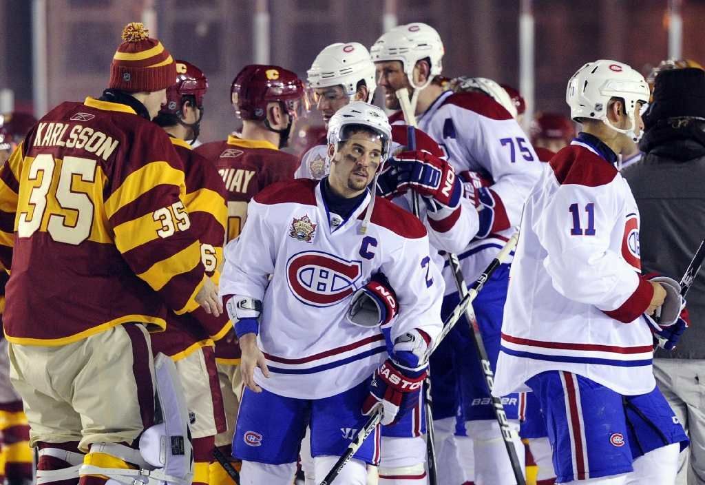 NHL Winter Classic: Montreal - Calgary (Brian Gionta)