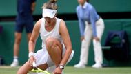 Při své premiérové wimbledonské účasti dosáhla na osmifinále, v něm ale její dlouhou vítěznou sérii zastavila světová jednička Ashleigh Bartyová z Austrálie.