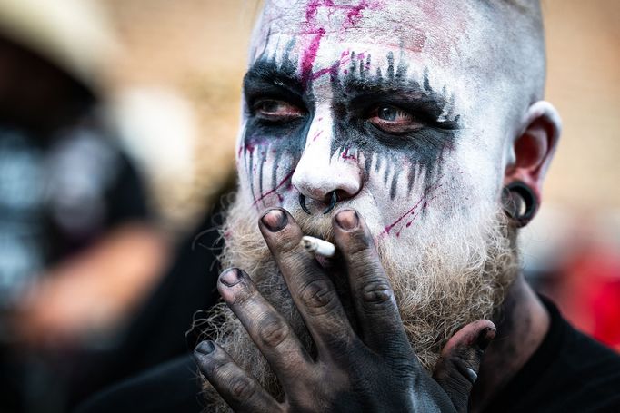 Snímek z festivalu Brutal Assault.