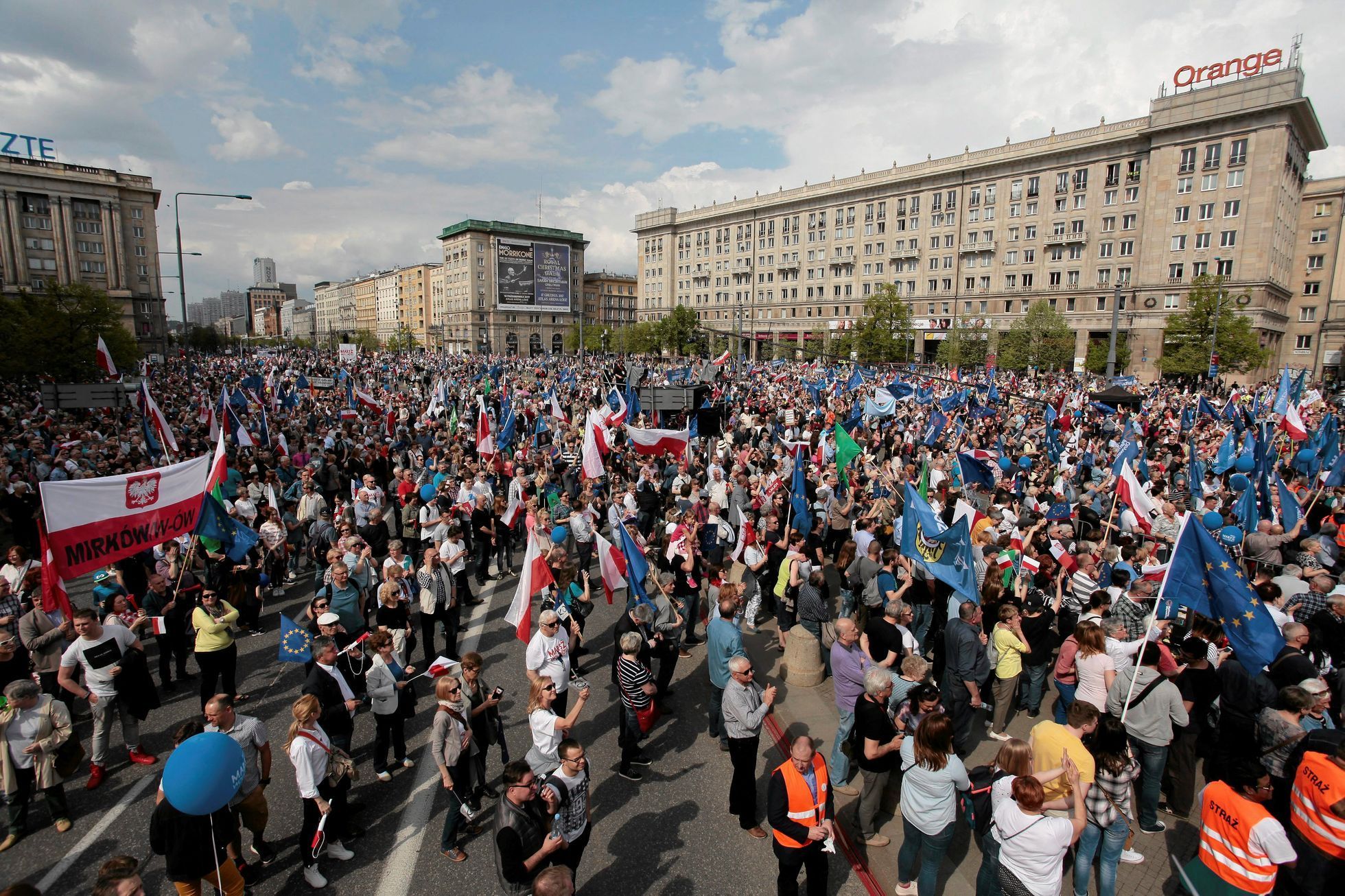Polsko, protivládní demonstrace