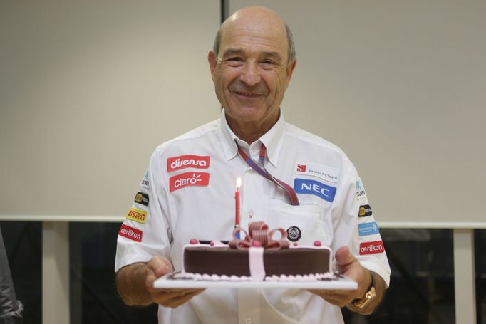 Peter Sauber oslavil v Koreji 69 narozeniny. Jeho piloti mu ovšem body nevěnovali.