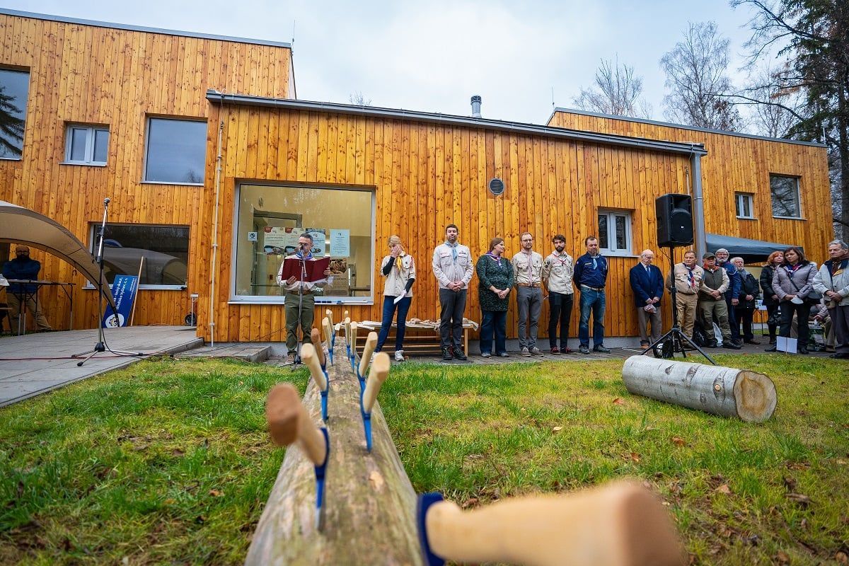Skauti klubovny