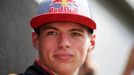 Toro Rosso Formula One driver Max Verstappen of the Netherlands poses during a photo session before the Australia Formula One Grand Prix, at Melbourne's Albert Park Track