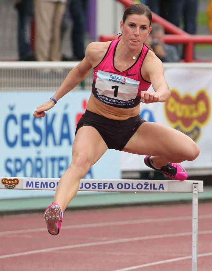 Atletka, Memoriál Josefa Odložila 2013: 400 m přek., Zuzana Hejnová