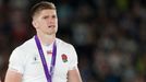 Owen Farrell se stříbrnou medailí po finále MS 2019 Anglie - Jihoafrická republika