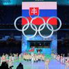 Slavnostní zahájení ZOH 2022 v Pekingu - slavnostní nástup: Slovensko