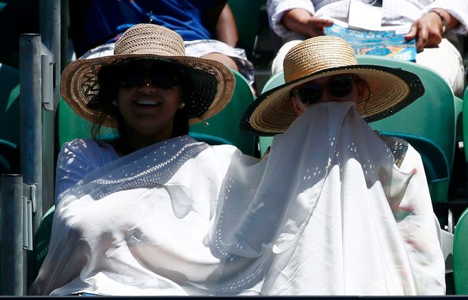 Fanoušci na Australian Open 2014