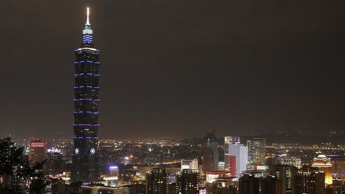 Mrakodrap Taipei 101.